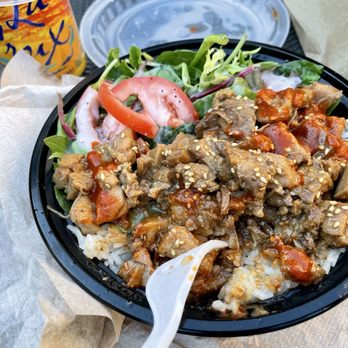 bopNgrill signature dishes Korean BBQ Chicken Bowl
Fire Chicken Bowl
Chicken Katsu Bowl